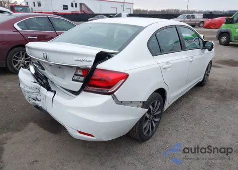 2015 Honda Civic Ex-L from USA, damaged, VIN 19XFB2F96FE248534